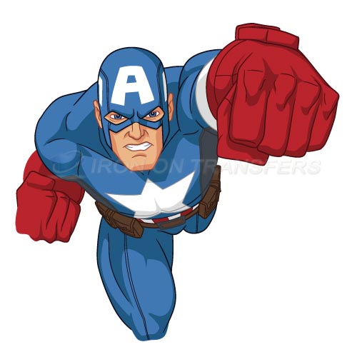 Captain America Iron-on Stickers (Heat Transfers)NO.75